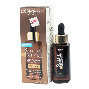 L'Oreal Paris Sublime Bronze Tanning Drops & Self-Tanning Towelettes 30ml (USA)